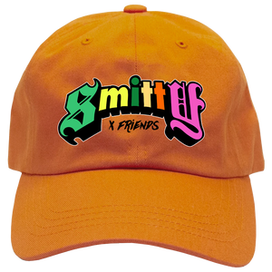 Smitty x Friends v3 Orange Dad Hat