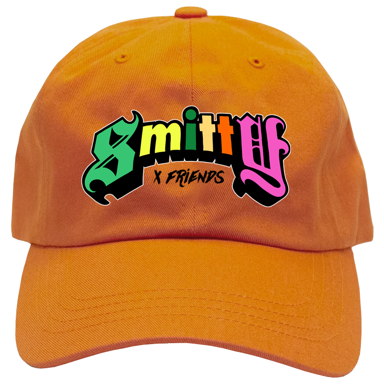 Smitty x Friends v3 Orange Dad Hat