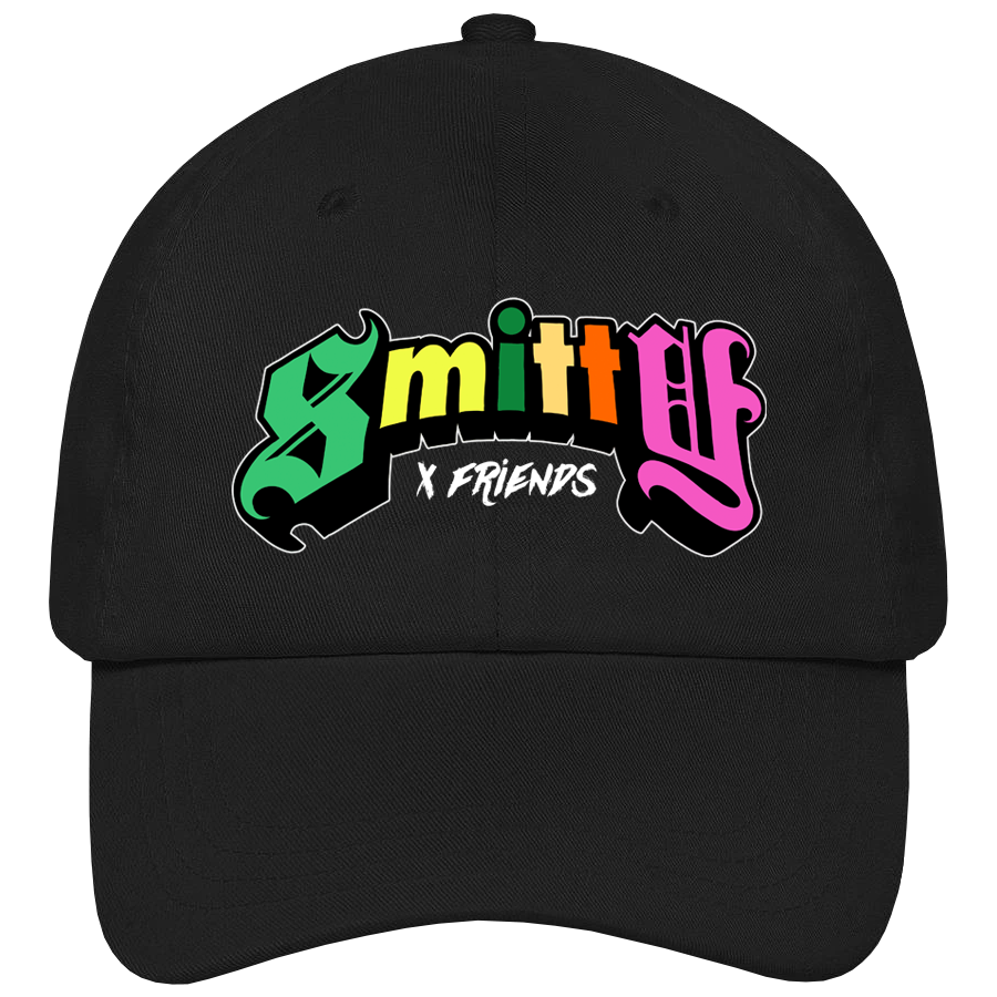 Smitty x Friends v3 Black Dad Hat