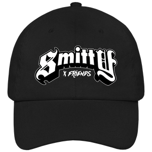 Smitty x Friends Black x White Dad Hat