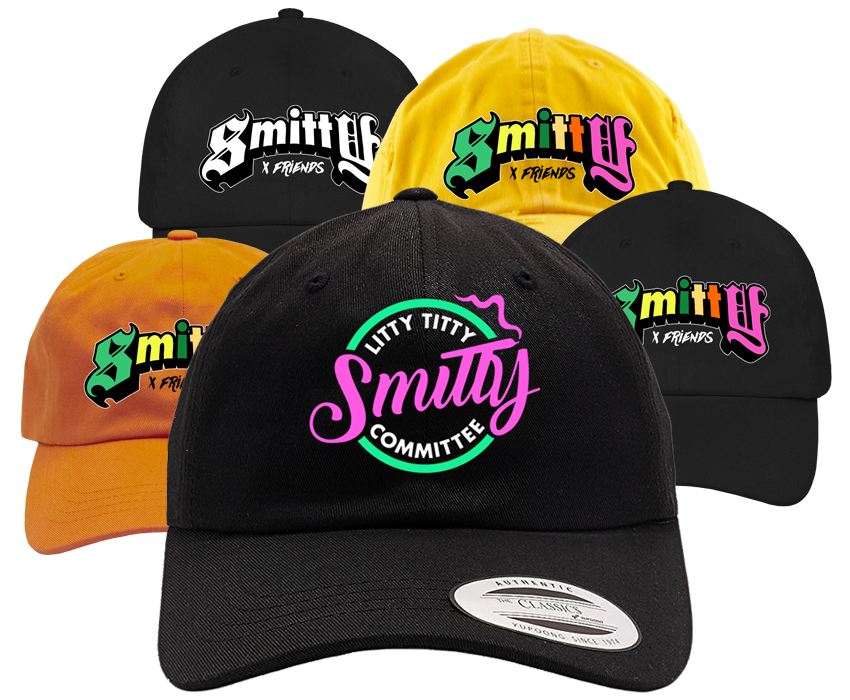Smitty x Friends 5 Hat Bundle
